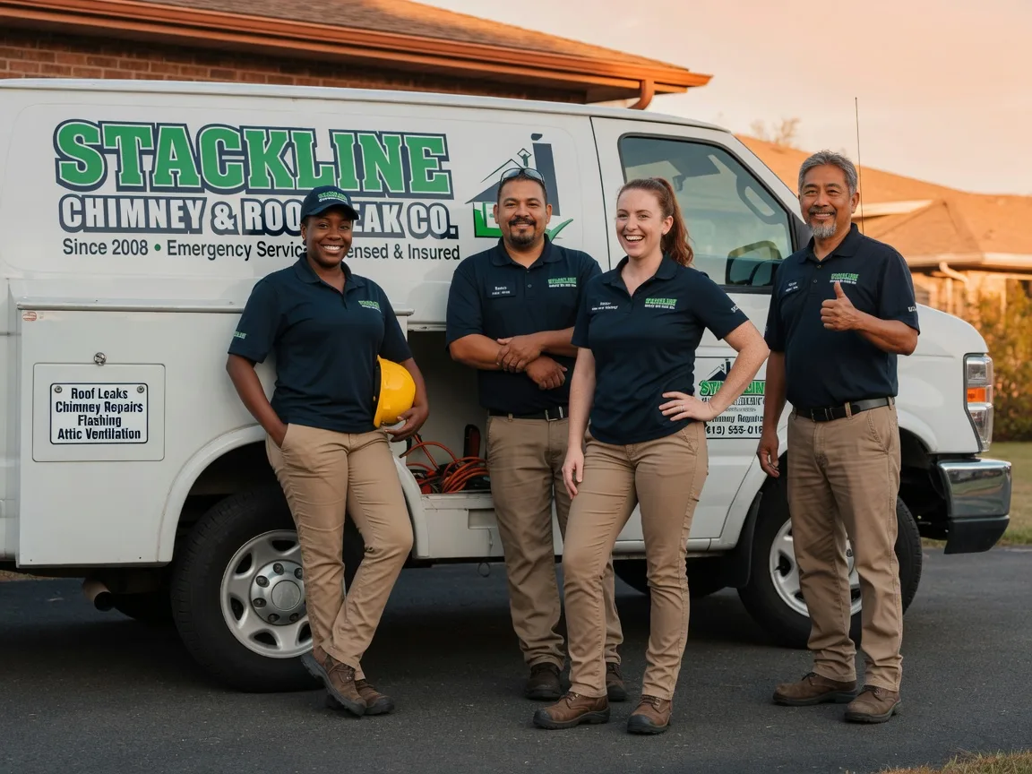 Chimney flashing repair company in Palos Hills, IL